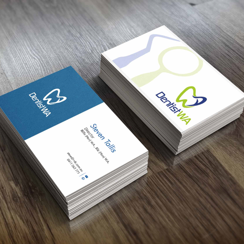 create professional cards for our dental business Design von grintdeveraux