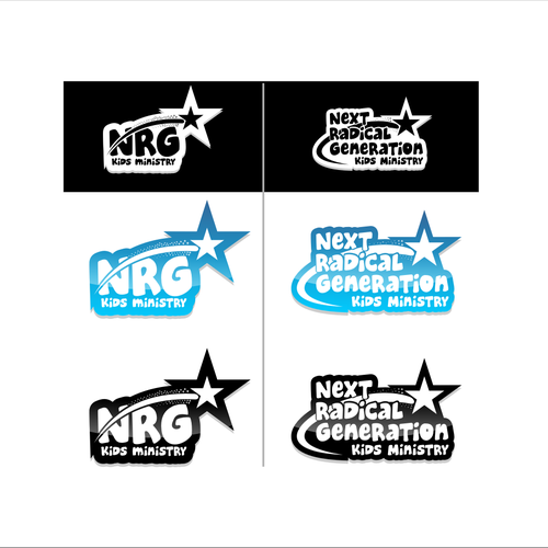 NRG - Be apart of a Kids Ministry start up! Not your typical design contest! Design by jmnicolegab