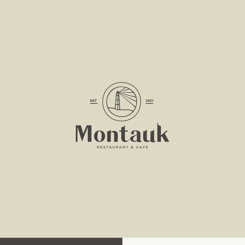 Montauk Logo Design by theellequeue