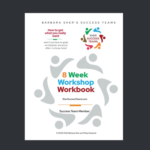 Workbook front cover for adults with big dreams - make me smile Design by Marco Davelouis