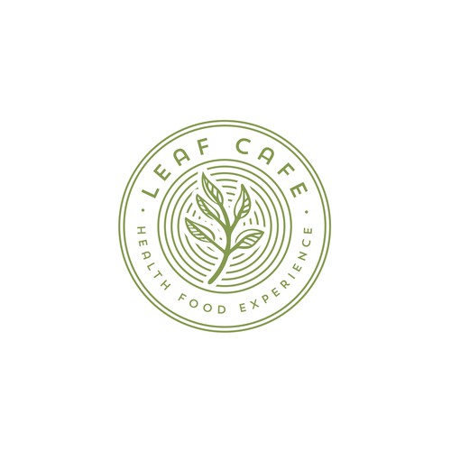 Design Logo: Leaf Cafe di CBT