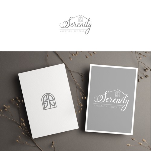 New Vacation home rentals logo for our Airbnb! Design by NESTUD!O