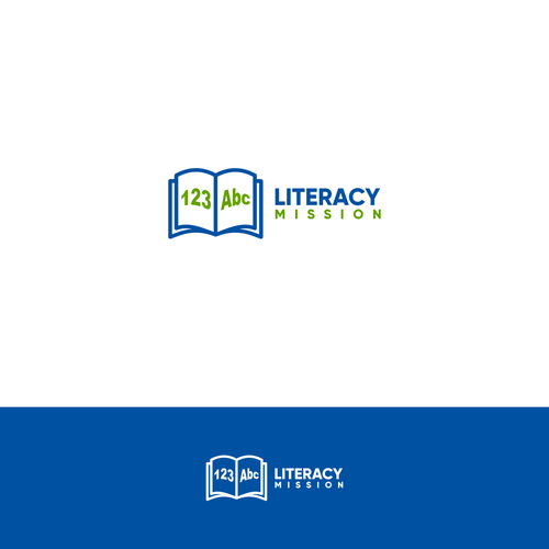 A logo for a ministry that teaches people to read Design por semar art