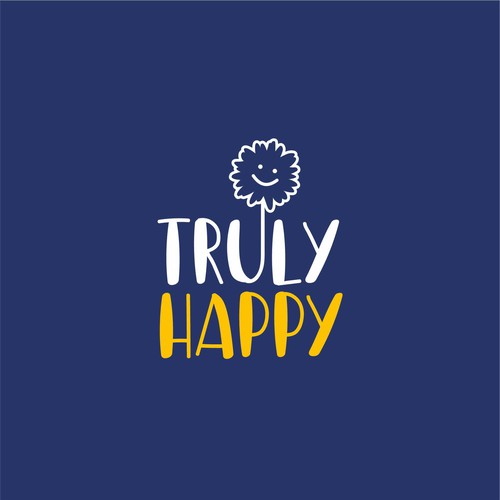 Design logo for Podcast and Website Truly Happy (. me) Design by viqisetiadi11