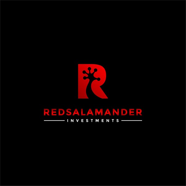 Simple logo for Red Salamander.