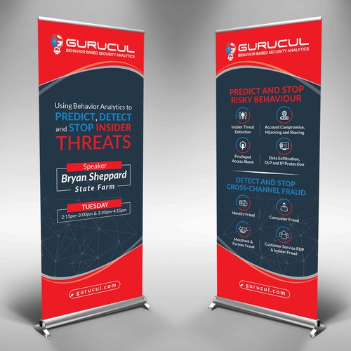 Financial - Pull Up Banner Design by dezignedge*