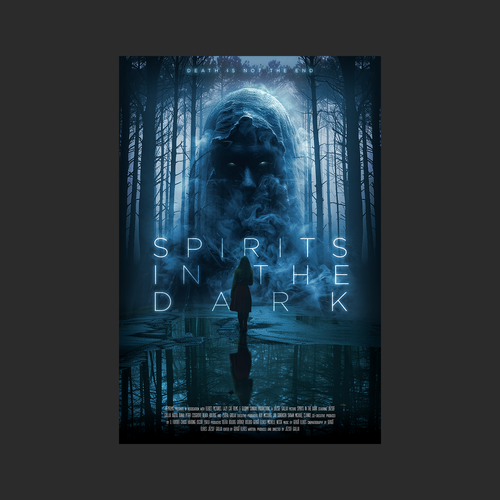 SPIRITS IN THE DARK poster contest Design by AnriDesign