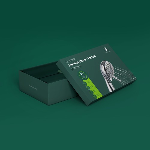 EverGreen + Maker Shower bundle pack box Design by Adii23