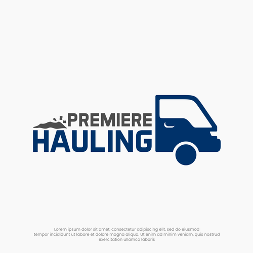 Premiere Hauling Logo Design Design by ChemcoRD