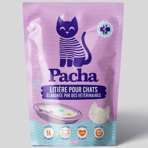 Cat Litter startup Minimalistic packaging - Contest Design von agooshe