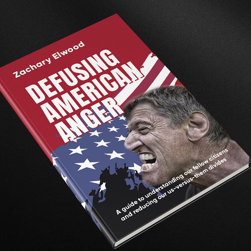 Cover for a book aimed at reducing American political anger Design by Abuha