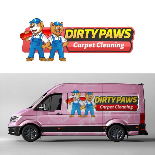 Design di Bright & Playful logo needed for pet focussed carpet cleaning company di limawaktu studio