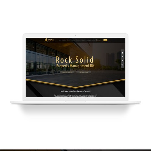 Design a Lux Property Management Website that WOWs Investors! Design by Toud 7