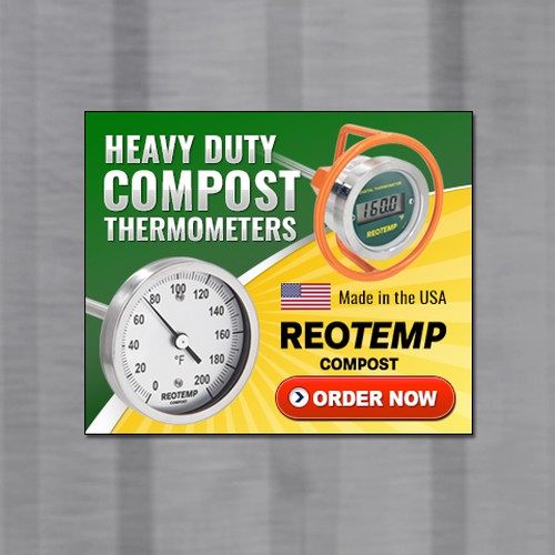 The Reotemp Heavy Duty Compost Thermometer