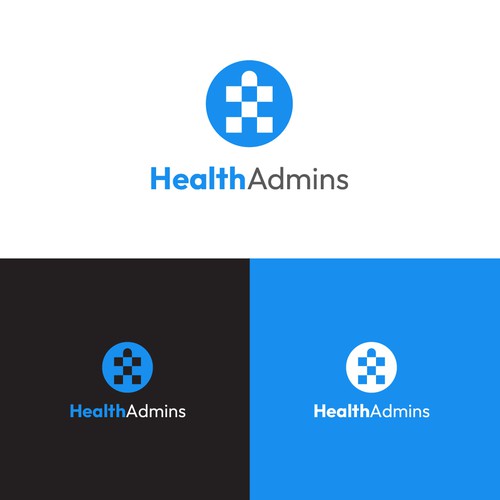 Be the designer that created the coolest healthcare software logo with Health Admins!!!! Design by Guane