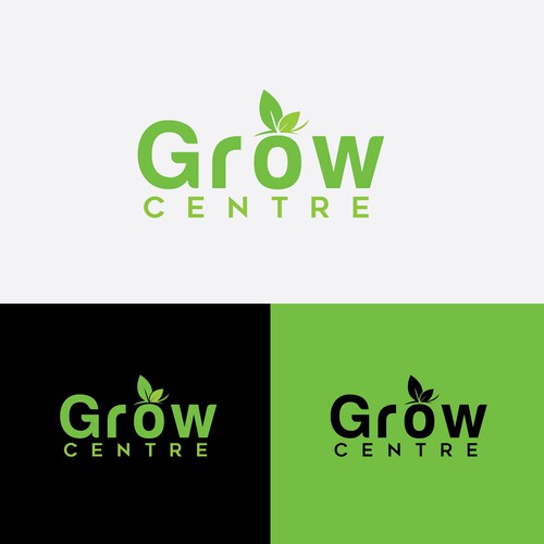 Logo design for Grow Centre Design by Awesomedesigns3