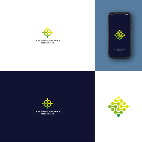 Logo for a Law and Economics Research Lab - one of a kind Design by slowre