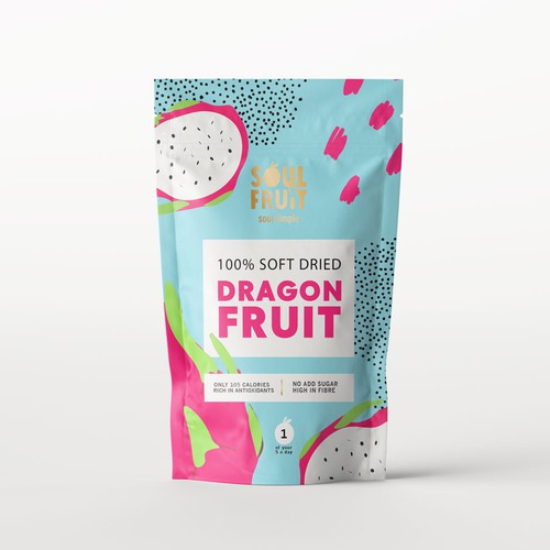 eye-catching packaging design for new health food product Design by AnaHola