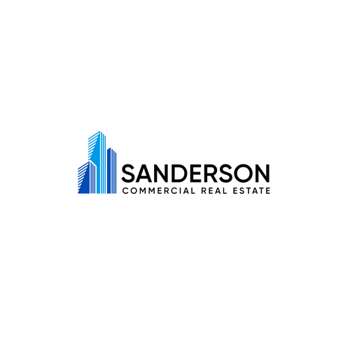 Bring the heat! - Sanderson Commercial Real Estate Logo & Website Design by AnaMaria.Design