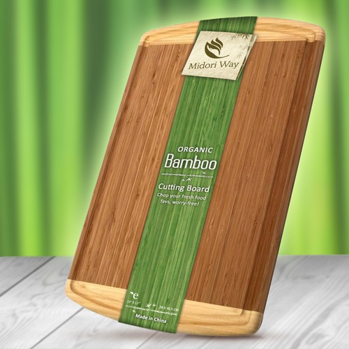Packaging Sleeve for Bamboo Cutting Board Product packaging contest