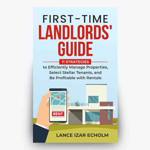 Design an attention-grabbing book cover for first-time landlords Design von Hisna