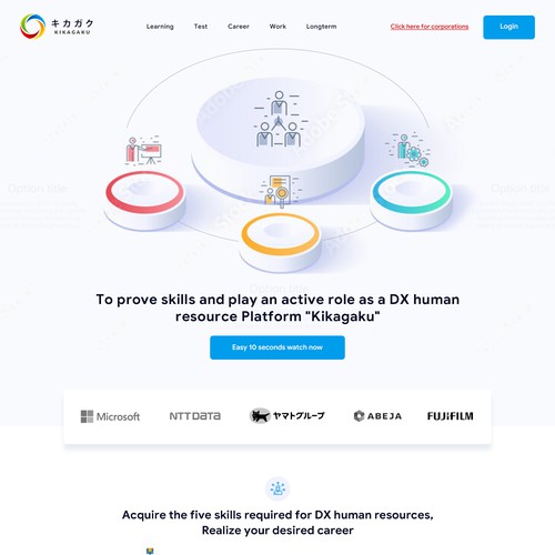 Web page design contest entry by ⚡️unbox.style⚡️