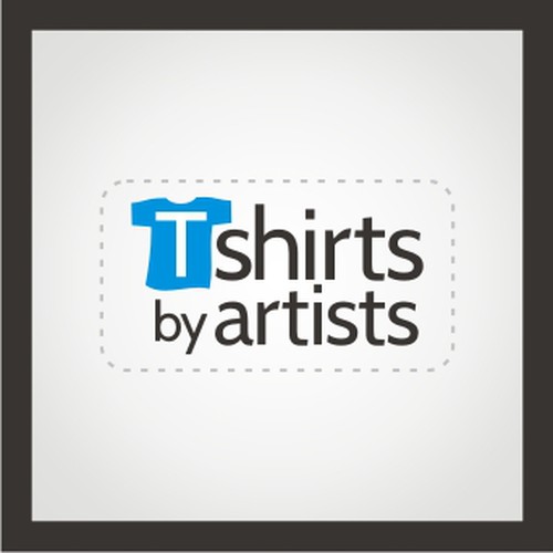 T-Shirts By Artists needs a logo design for contest Réalisé par BATHI