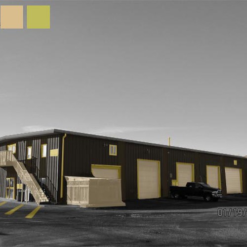 Design a color scheme for our commercial building! Design by SilentStrife