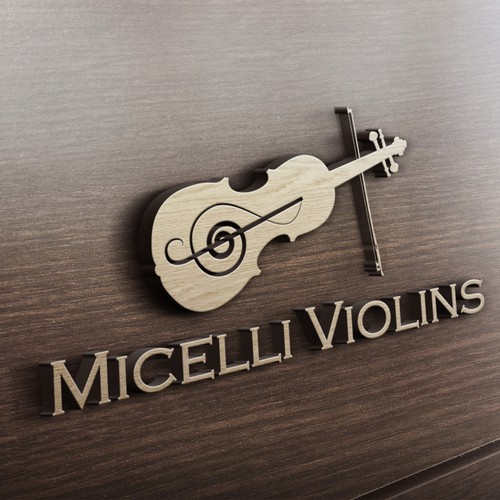 Logo for Musical Instruments Brand, American Company, Online Retail