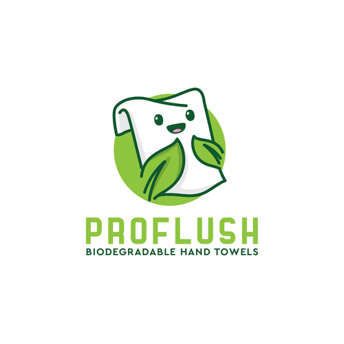 biodegradable flushable hand towels Design by Aries W