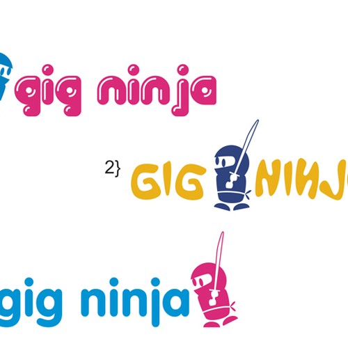 GigNinja! Logo-Mascot Needed - Draw Us a Ninja Design by n4t