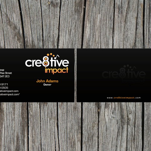Create the next stationery for Cre8tive Impact Réalisé par Priyo