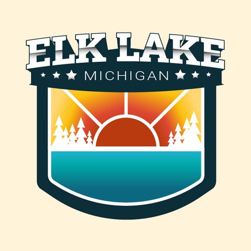 Design a logo for our local elk lake for our retail store in michigan Ontwerp door L.A_Rivera