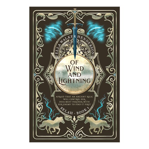 Fantasy book cover design Design by dienel96