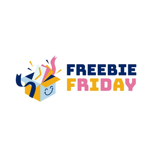 Freebie Fridays - Fun Modern Logo that grabs attention! :) Design réalisé par Jason Kristanto