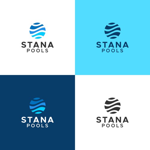 Pool Builder needs a Clean Logo Design by H A N A