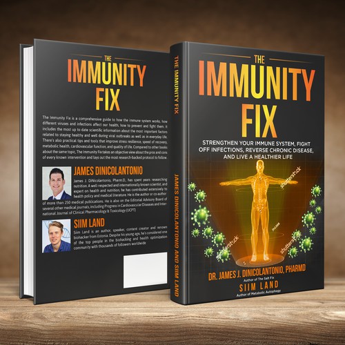 Health Immune System Book Design by studio02