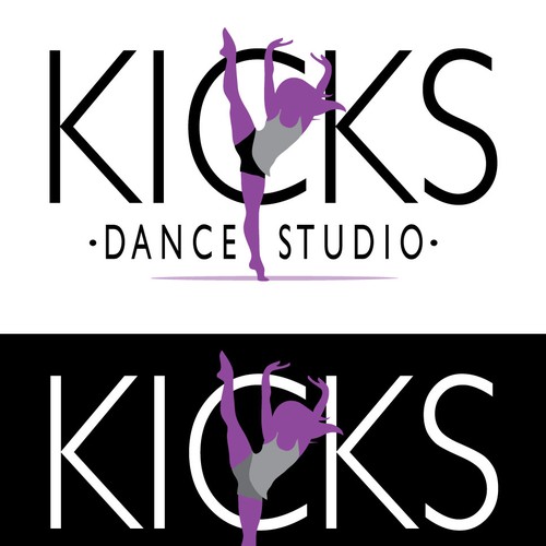 Kicks Dance Studio needs a new logo Design por SHANAshay