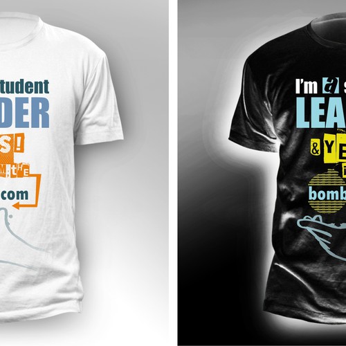 Design My Updated Student Leadership Shirt Design by miljandesign