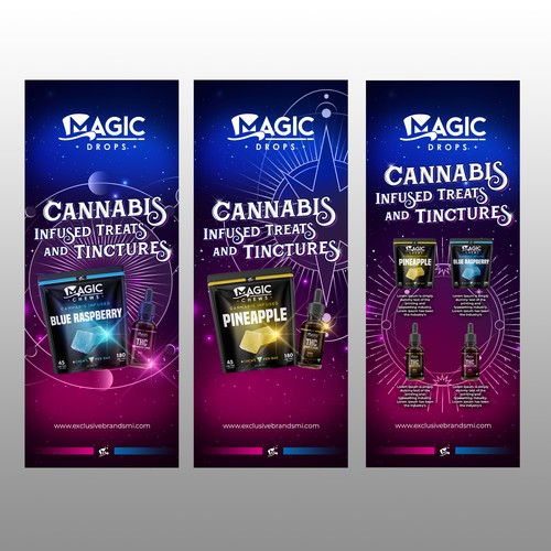 Magic 3 Sided Banner Design by dalheners