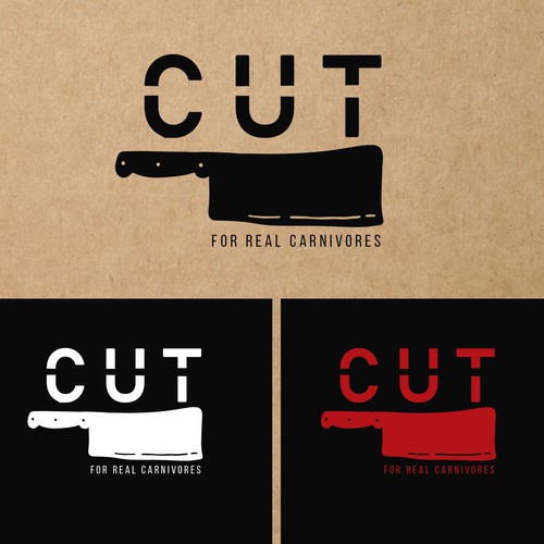 Design creative modern butcher shop logo and slogan Design by Anna Sultanova