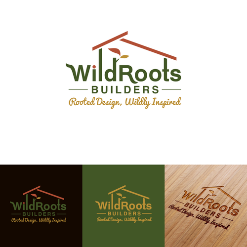 Design di Logo for Wild Roots Builders – Eco-Friendly, Whimsical Outdoor Spaces di SiCoret