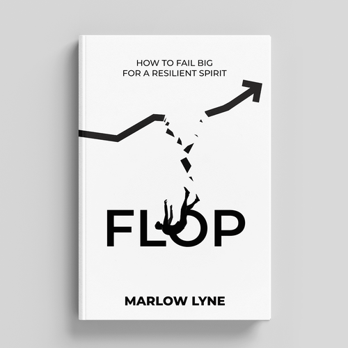 Design a book cover for a book called "FLOP" ! Design by Purushotham49