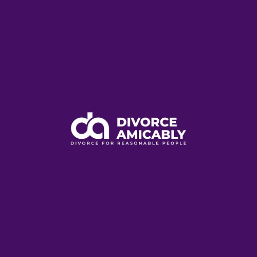 Logo for a new, healthy way for reasonable people to divorce Design by megawon®