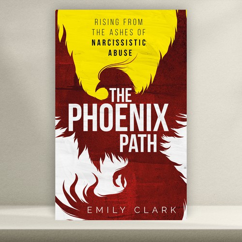 Book cover design for "The Phoenix Path: Rising from the Ashes of Narcissistic Abuse" Design by naeviasnow