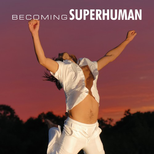 "Becoming Superhuman" Book Cover Design by KShamna