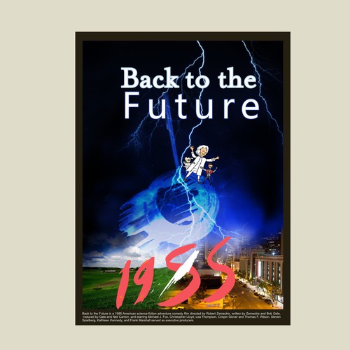 Create your own ‘80s-inspired movie poster! Diseño de apelsini