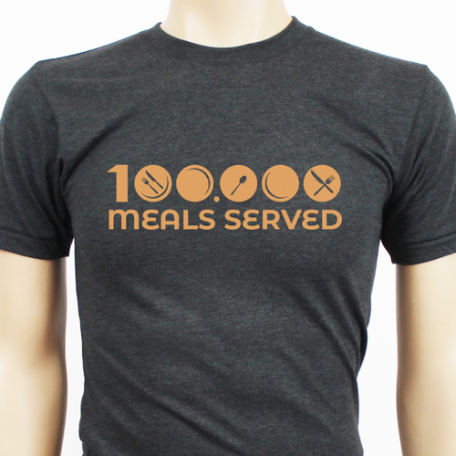 100,000th Meal Served Design by rulasic