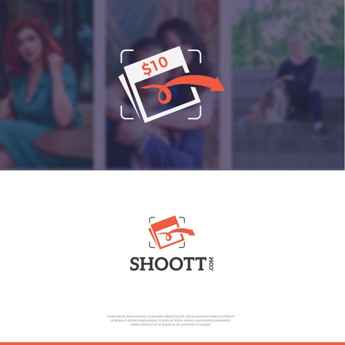 Logo Re-design "Uber For Photography" Startup Design by Eeshu