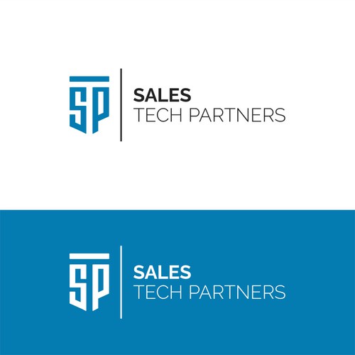 Sales Tech Partners Logo Diseño de Abuzar_Studio™
